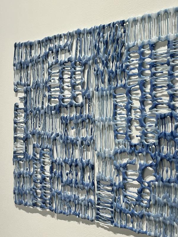 創作組　杜麗茜(新加坡)　沉  墊　37×27.5×0.5 cm 作品局部