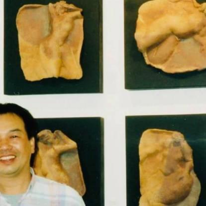 李亮一與人體陶板
