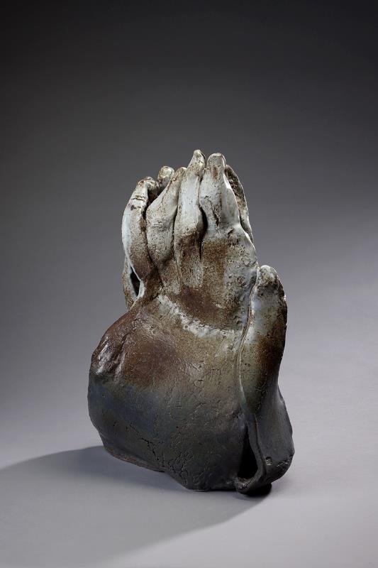 合十　2000　陶　34x21x49cm