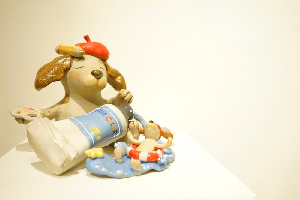 魚室工坊同學展出的作品