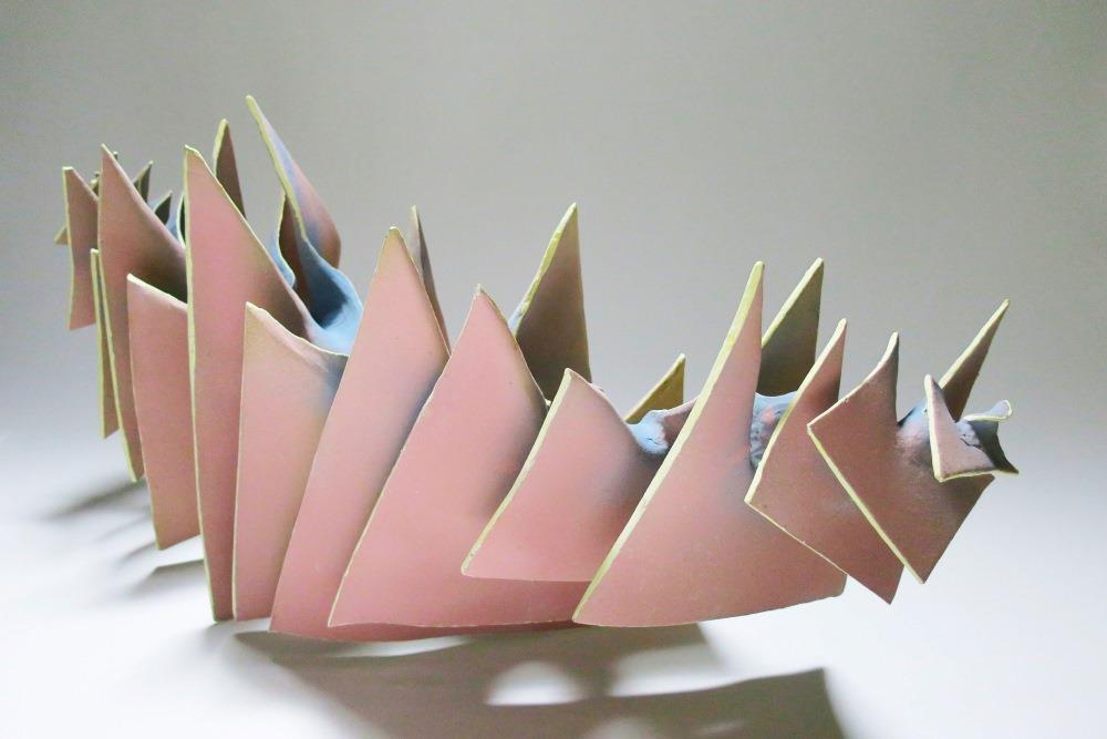 張耀昌　懸浮‧游移(正視圖)　2011　98×40×51cm　2020 屏東美展 首獎