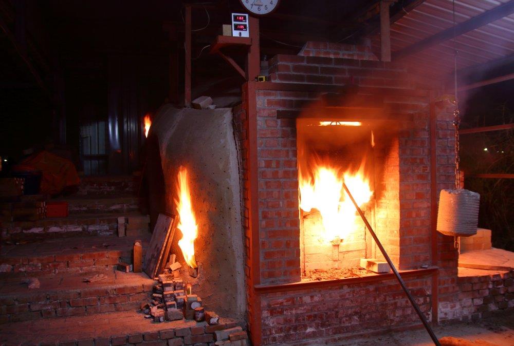 位於臺南將軍區的合掌窯，由李懷錦規劃設計，建築於2011年。（李懷錦提供）