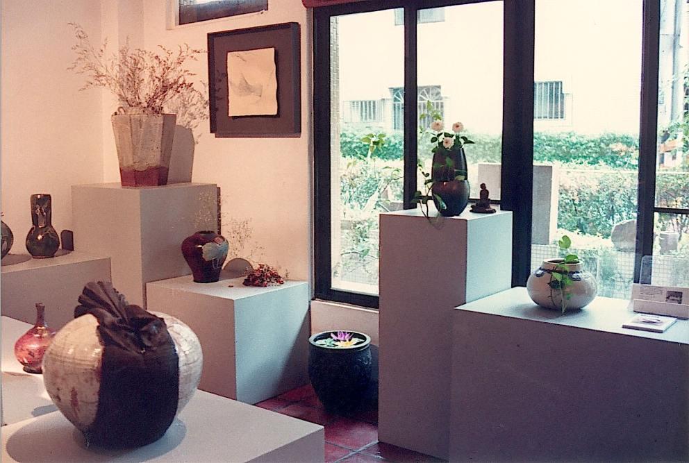 天母工作室的品展示區